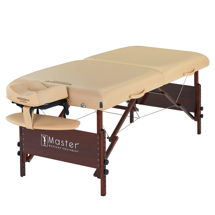 Master Massage 213cm Adjustable Folding Table Wayfair.co.uk